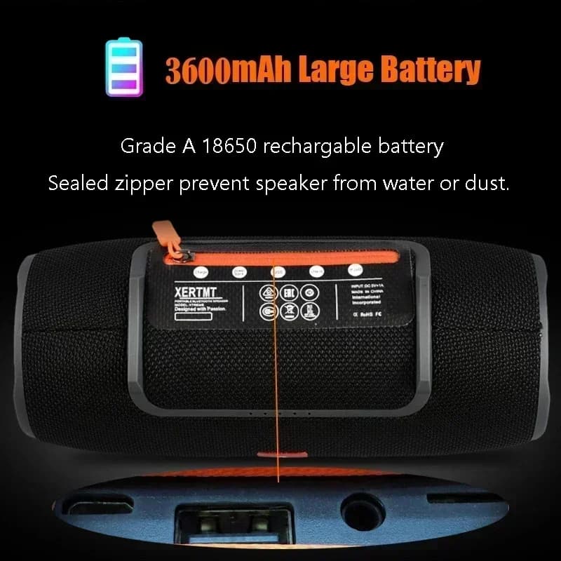 Wodoodporny głośnik bluetooth TWS 3600 mAh 40 W